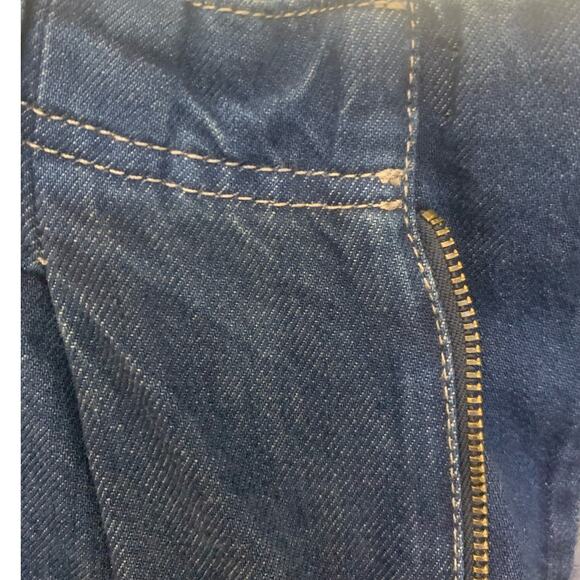 Free People We The Free Wide Leg NWOT Jeans 29 Blue Equinox Parachute High Rise - Picture 6 of 13